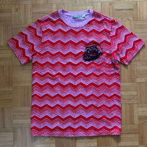 SSENSE Works Exclusive Jeremy O. Harris Red & Pink Rose T-Shirt Size XL